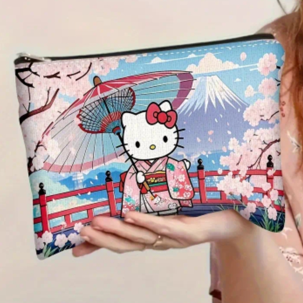 Hello Kitty Sakura Cosmetic Bag